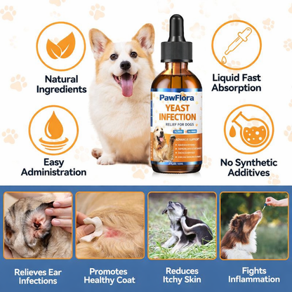 PawFlora™ Yeast Infection Drops