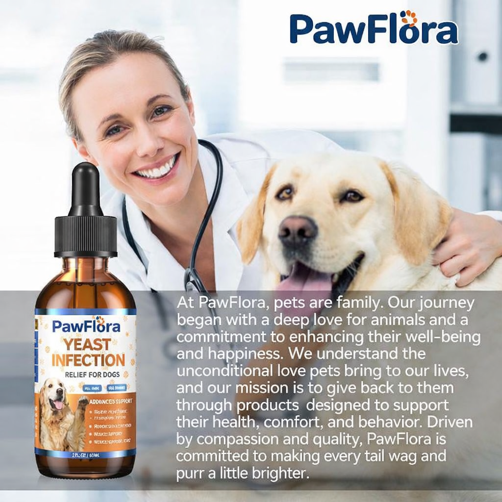 PawFlora™ Yeast Infection Drops for Dogs